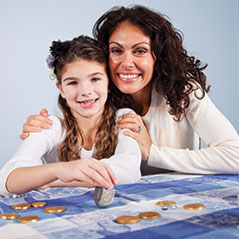 Photo of a mother and daughter smiling. Link to Life Stage Gift Planner Under Age 45 Situations. Photo of a mother and daughter smiling. Link to Life Stage Gift Planner Under Age 45 Situations.